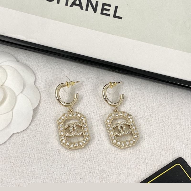 Ch*el earrings